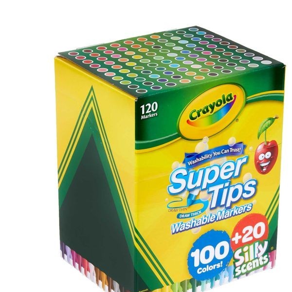 MARCADOR AGUA ESTUCHE C10020 AROMA SUPERTIPS CRAYOLA